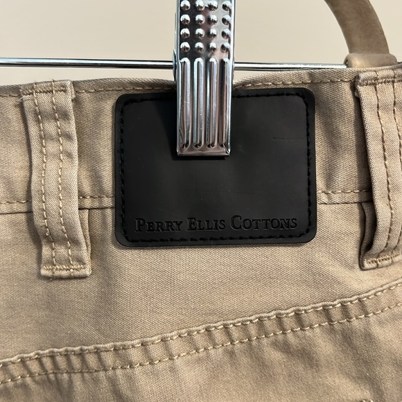 Perry Ellis Cotton Pants - Picture 4 of 5